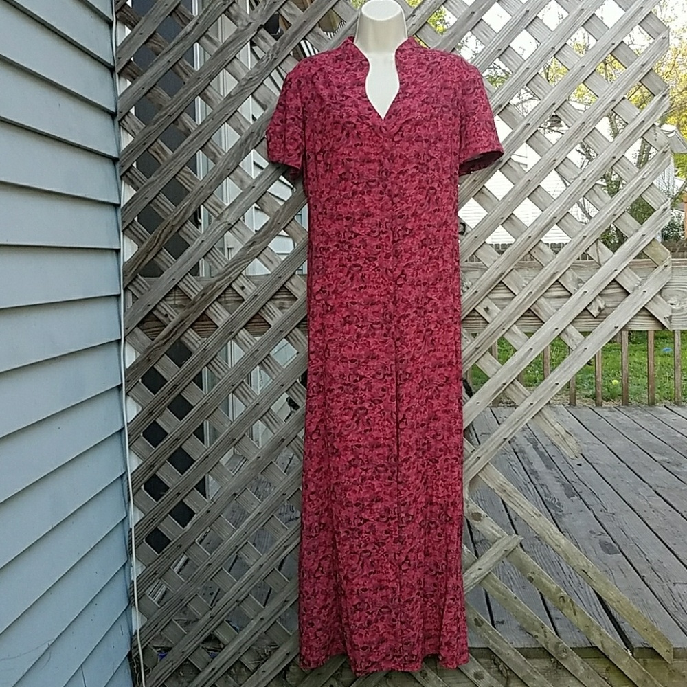 Long Floral Dress